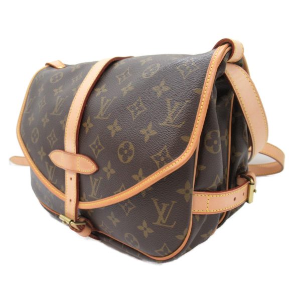 2101217845250 4 Louis Vuitton Saumur 30 Shoulder Bag Brown