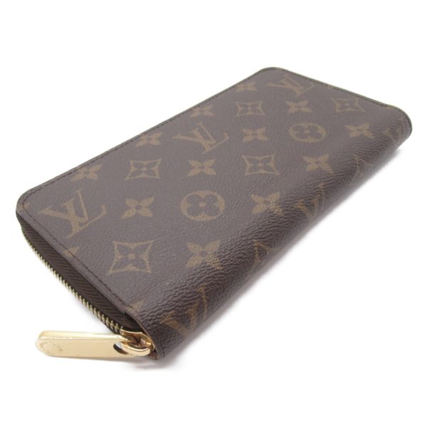 2101217846134 3 Louis Vuitton Zippy Round Long Wallet Brown