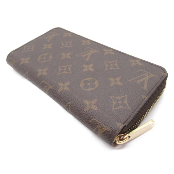 2101217846134 4 Louis Vuitton Zippy Round Long Wallet Brown