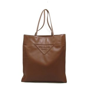 2101217847261 2 Chanel nylon brown tote bag