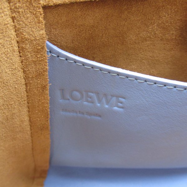 2101217847841 5 Loewe Hammock Nugget Shoulder Bag Leather Series Blue