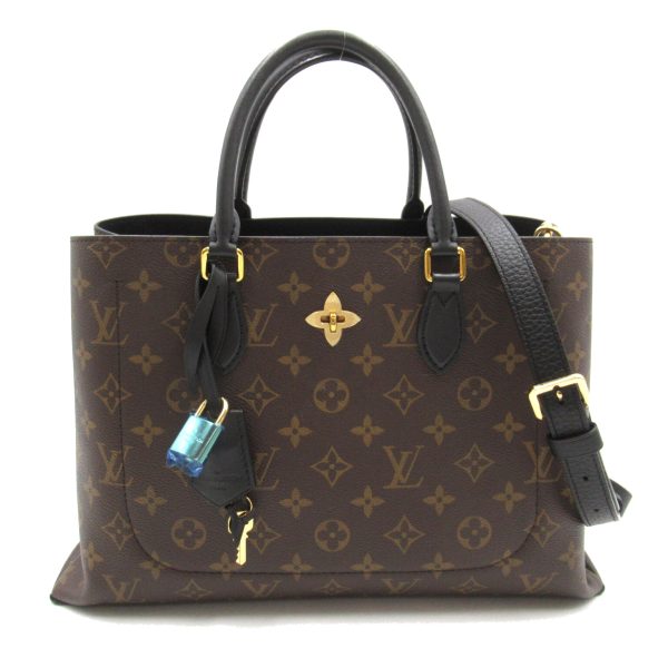 2101217849357 1 Louis Vuitton Flower Tote Shoulder Bag Brown