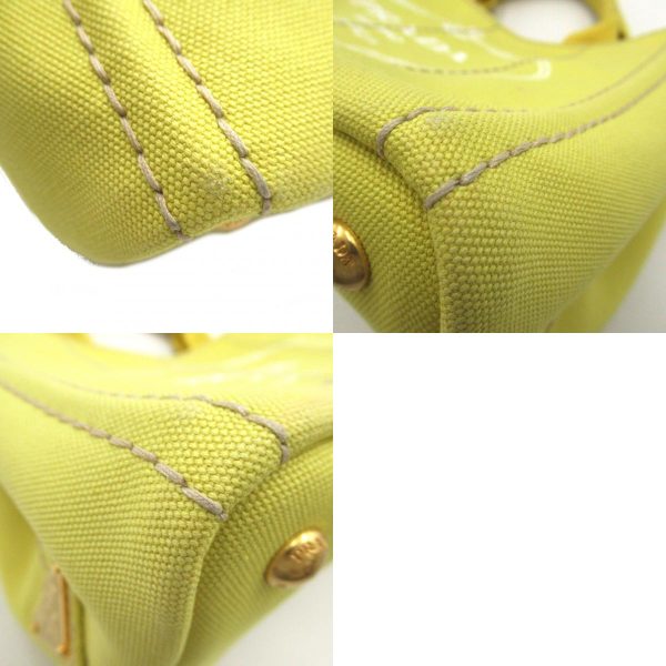 2101217850476 10c Prada Canapa Tote Bag in Canvas Yellow