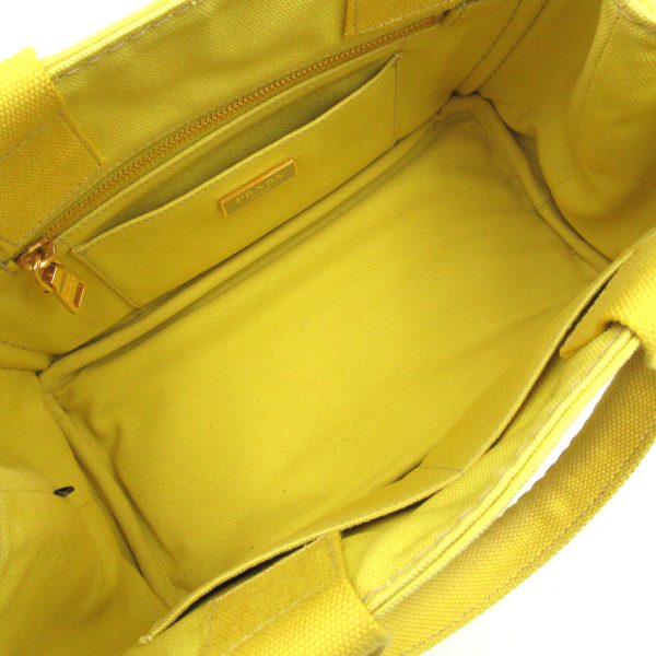 2101217850476 5 Prada Canapa Tote Bag in Canvas Yellow