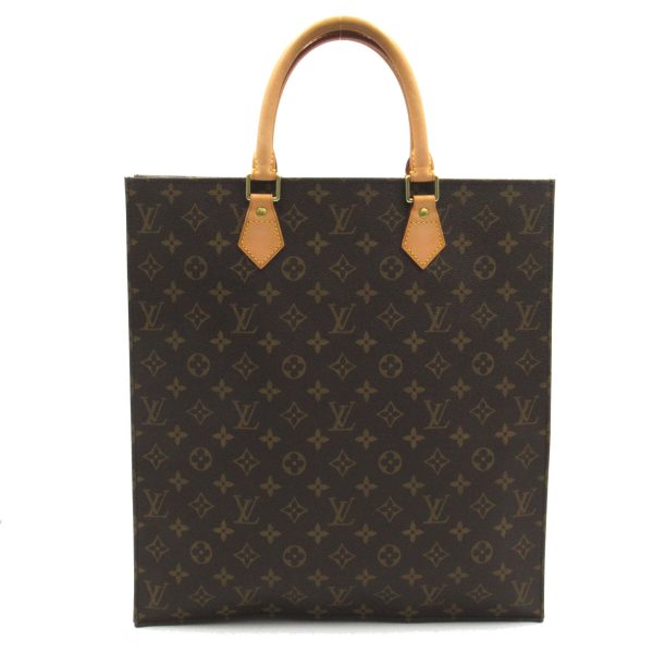 2101217850773 1 Louis Vuitton Sac Plat Tote Bag Brown