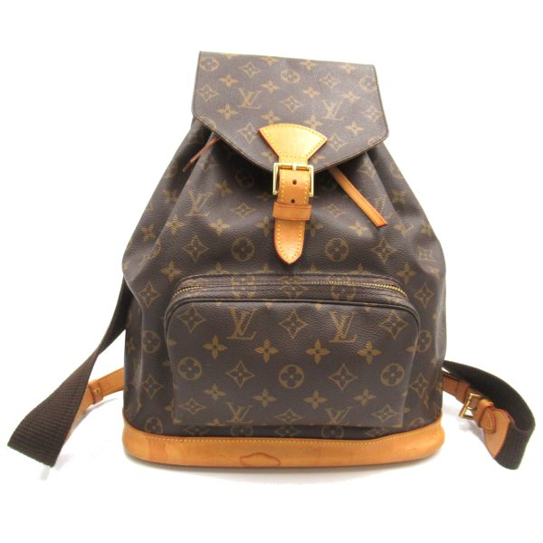 2101217850940 1 Louis Vuitton Montsouris GM Backpack Brown