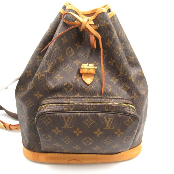 2101217850940 3 Louis Vuitton Montsouris GM Backpack Brown