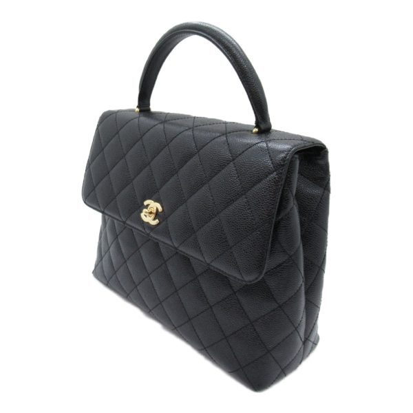 2101217850995 5 Chanel Matelasse Handbag Caviar Skin Black