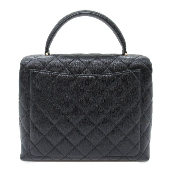 2101217850995 6 Chanel Matelasse Handbag Caviar Skin Black