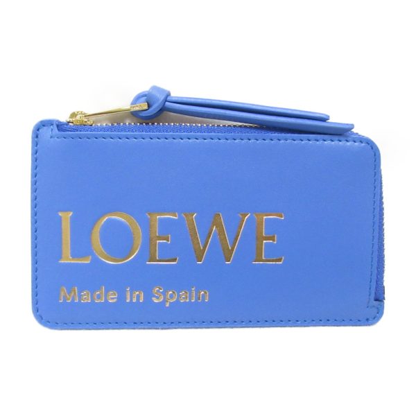 2101217857147 2 Loewe Card Case Card Case Accessory Calf Blue