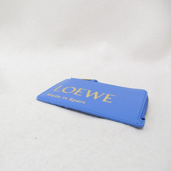 2101217857147 4 Loewe Card Case Card Case Accessory Calf Blue