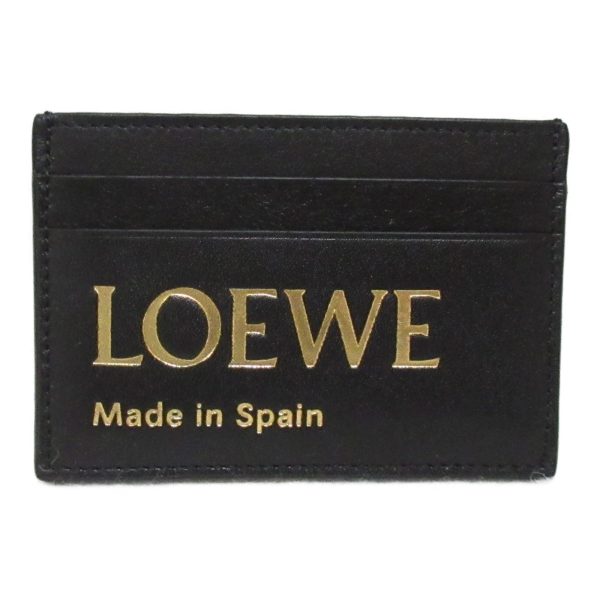 2101217857178 2 Loewe Card Case Card Case Accessory Calf Black