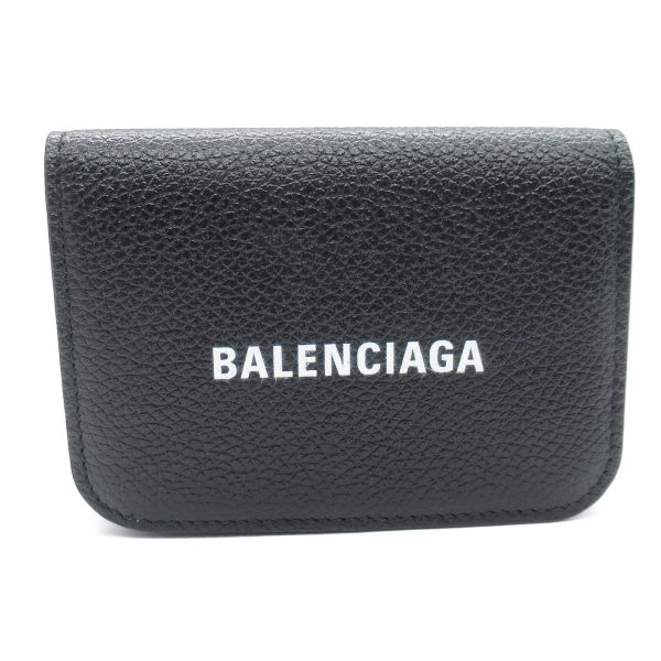 2101217881852 1 Balenciaga Trifold Wallet Black