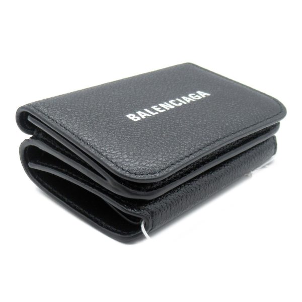 2101217881852 3 Balenciaga Trifold Wallet Black