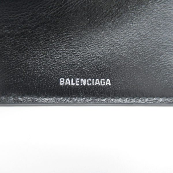 2101217881852 6 Balenciaga Trifold Wallet Black