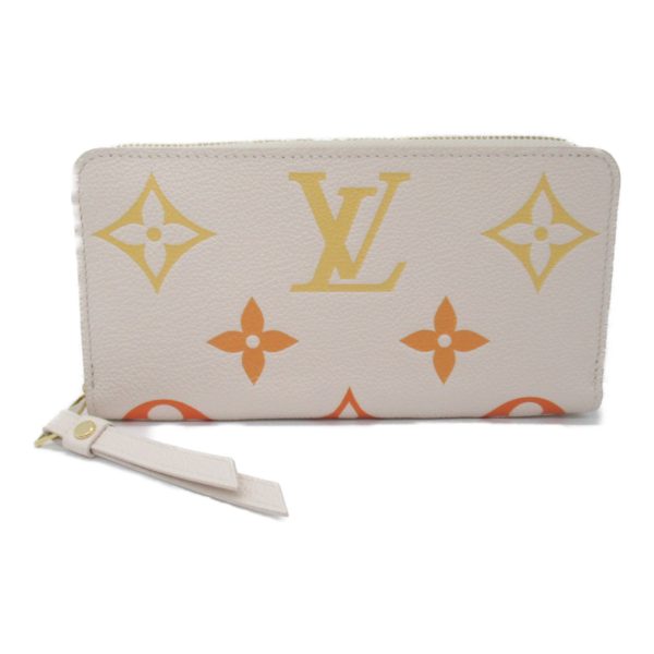 2101217882842 4 Louis Vuitton Zippy Round Long Wallet White