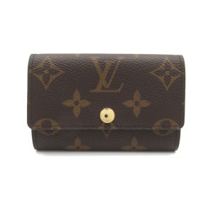 2101217882859 1 Louis Vuitton Porte Papier Zip Wallet Monogram Brown