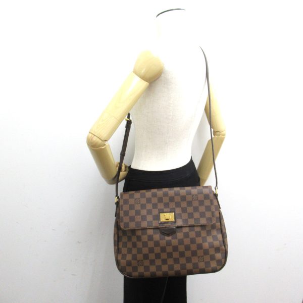 2101217883955 5 Louis Vuitton Bouzas Roseberry Shoulder Bag Brown