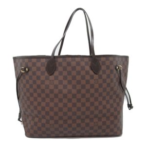 2101217884181 3 Louis Vuitton Neverfull Monogram Idille Bag Brown