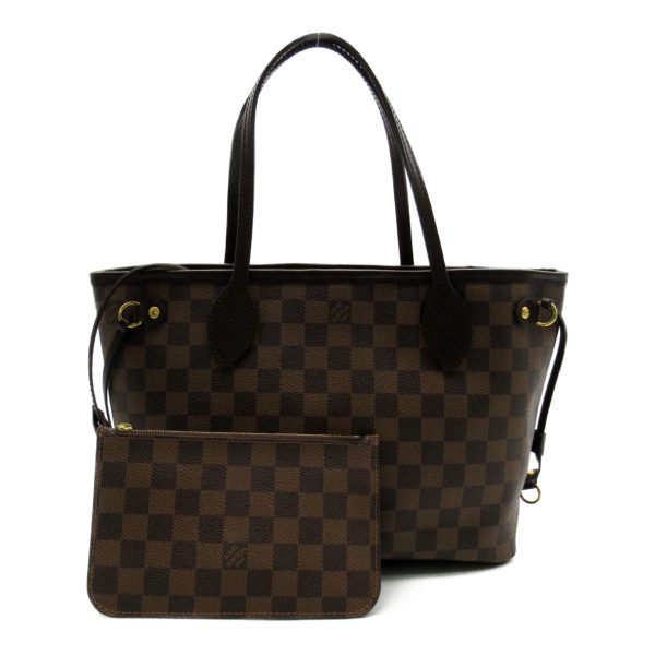 2101217885348 4 Louis Vuitton Neverfull PM Tote Bag Brown