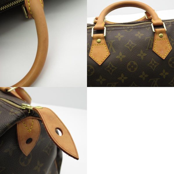 2101217886604 10c Louis Vuitton Speedy 35 Handbag Brown