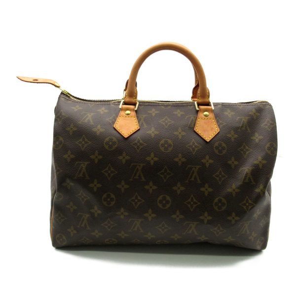 2101217886604 3 Louis Vuitton Speedy 35 Handbag Brown