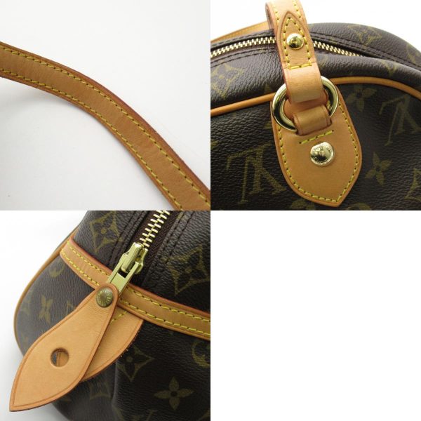 2101217887120 13c Louis Vuitton Montorgueil PM Shoulder Bag Brown