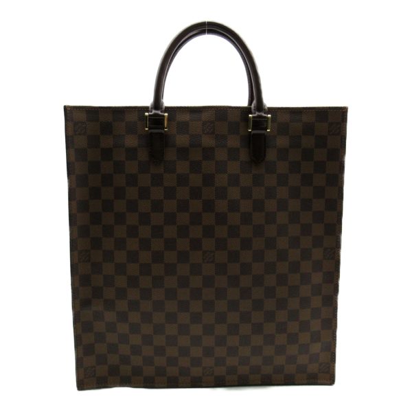 2101217887489 1 Louis Vuitton Sac Plat Tote Bag Brown