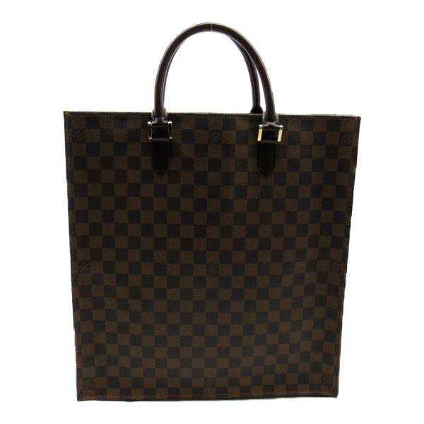 2101217887489 3 Louis Vuitton Sac Plat Tote Bag Brown