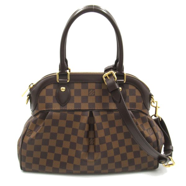 2101217887717 1 Louis Vuitton Trevi 2way Shoulder Bag Brown