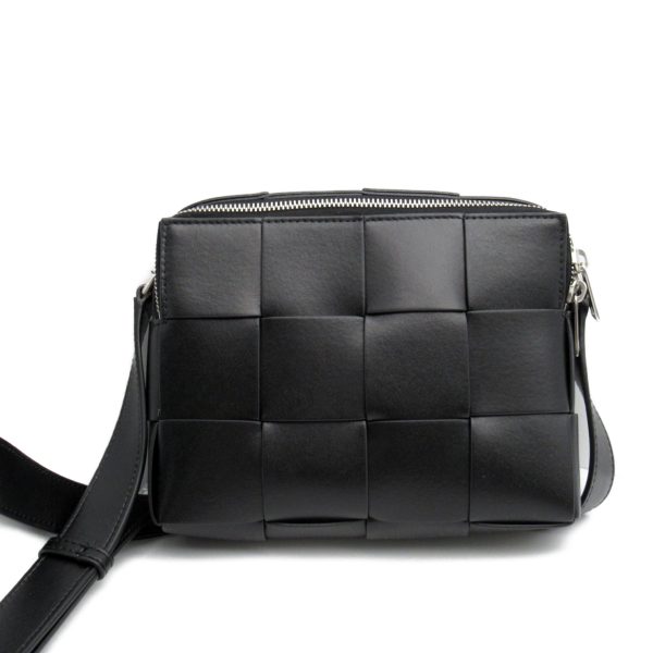 2101217896740 3 Bottega Veneta Shoulder Bag Calf Cowhide Black