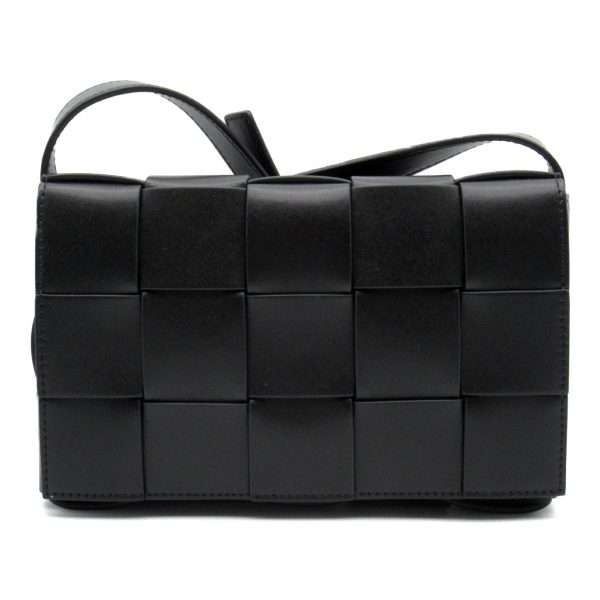 2101217896764 1 Bottega Veneta Shoulder Bag Calf Cowhide Black