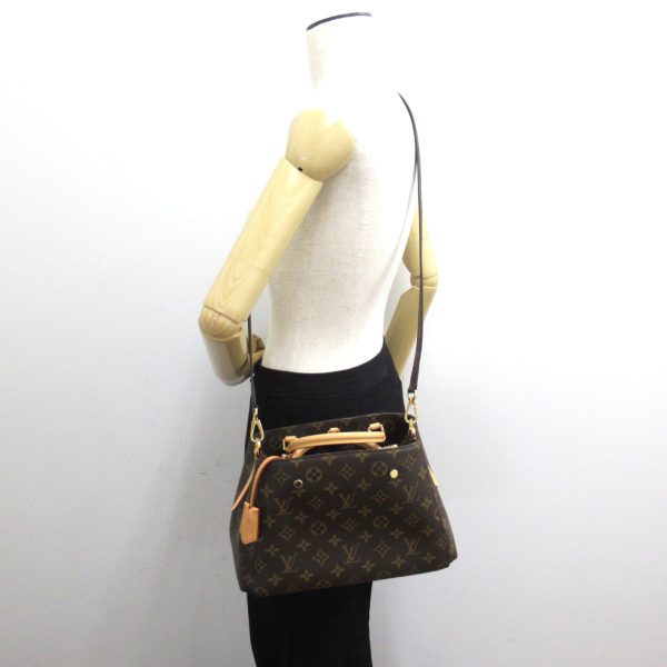 2101217898522 4 Louis Vuitton Montaigne BB Tote Bag Brown