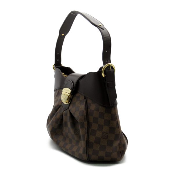 2101217898744 2 Louis Vuitton Sistina Shoulder Bag Brown