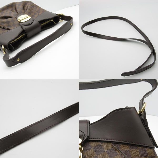 2101217898744 9c Louis Vuitton Sistina Shoulder Bag Brown