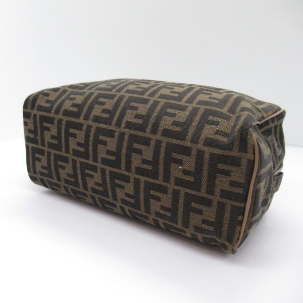 2101217899857 7 Fendi Jacquard Pouch Bag Fabric Brown