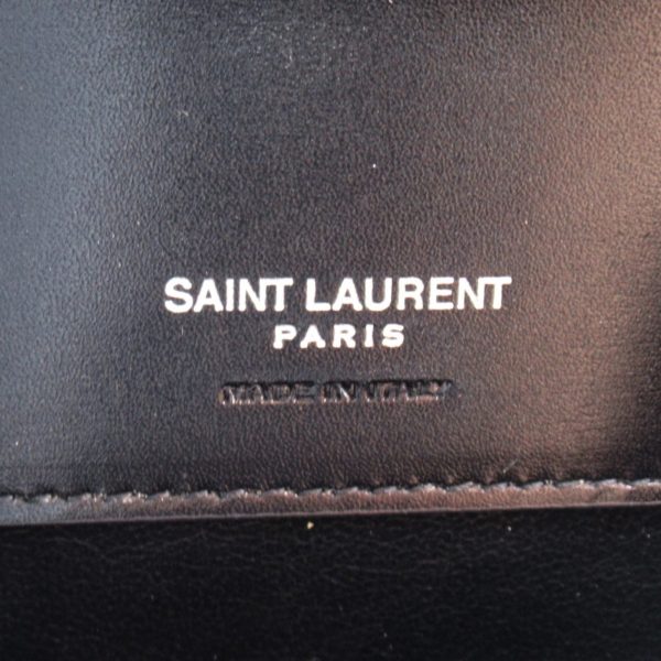 2101217905473 3 Saint Laurent Leather Shoulder Bag Black