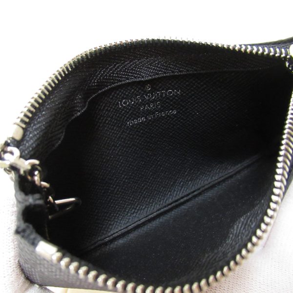 2101217913508 6 Louis Vuitton Pochette Clerk Key Coin Case Black