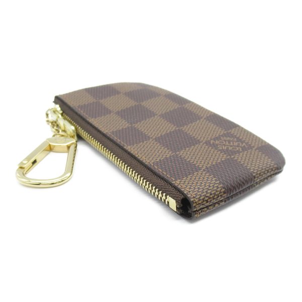 2101217913515 4 Louis Vuitton Pochette Clerk Key Coin Case Brown