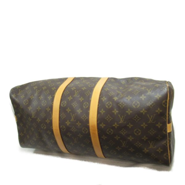 2101217913522 5 Louis Vuitton Keepall Bandouliere 55 Boston Brown