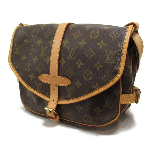 2101217917940 4 Louis Vuitton Saumur 30 Shoulder Bag Brown