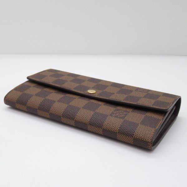 2101217918824 4 Louis Vuitton Sarah Bifold Wallet Brown