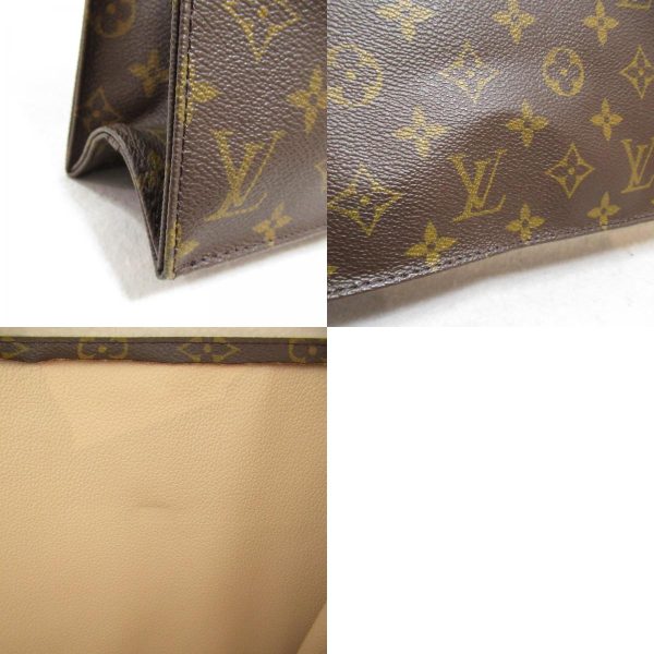 2101217925389 7c Louis Vuitton Sac Plat Tote Bag Brown