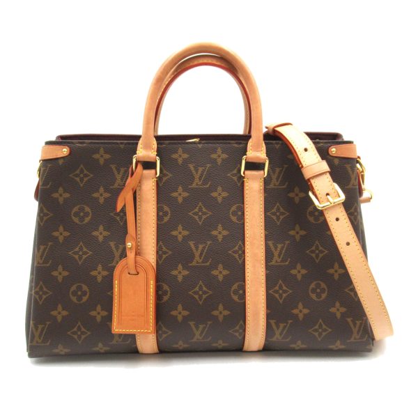 2101217927864 1 Louis Vuitton Soufflo MM 2way Shoulder Bag Brown