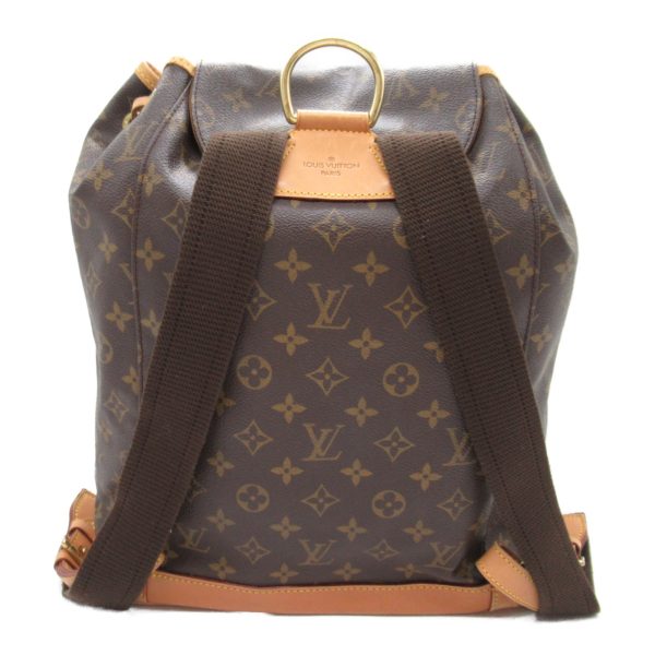 2101217928229 5 Louis Vuitton Montsouris GM Rucksack Brown