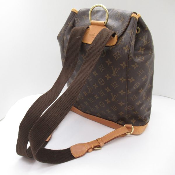 2101217928229 6 Louis Vuitton Montsouris GM Rucksack Brown