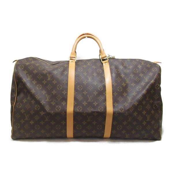 2101217928588 2 Louis Vuitton Keepall 60 Boston Bag Brown