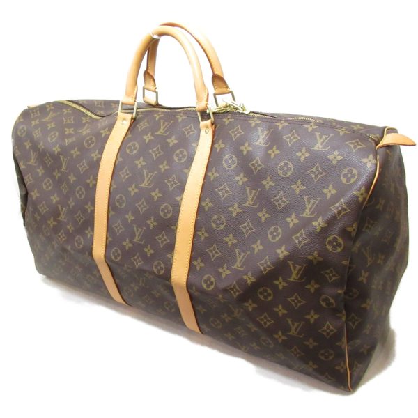 2101217928588 4 Louis Vuitton Keepall 60 Boston Bag Brown