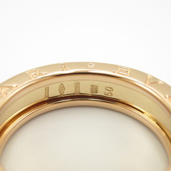 2101217930574 5 Bvlgari BVLGARI B zero1 Ring K18PG Womens Gold Series