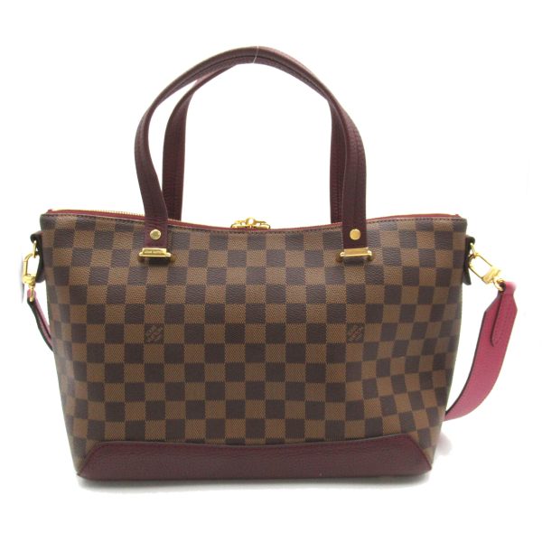 2101217951173 2 Louis Vuitton Hyde Park Tote Bag Brown Pink